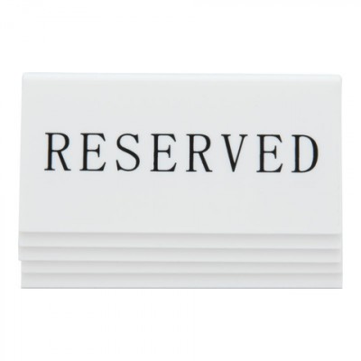 RESERVED tábla Securit 5 db-os készlet