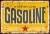 Retro dekor fémtábla, PREMIUM GASOLINE, Méret:20x30cm